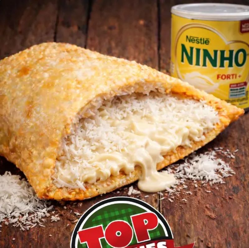 Pastel Ninho Cremoso com Coco Ralado