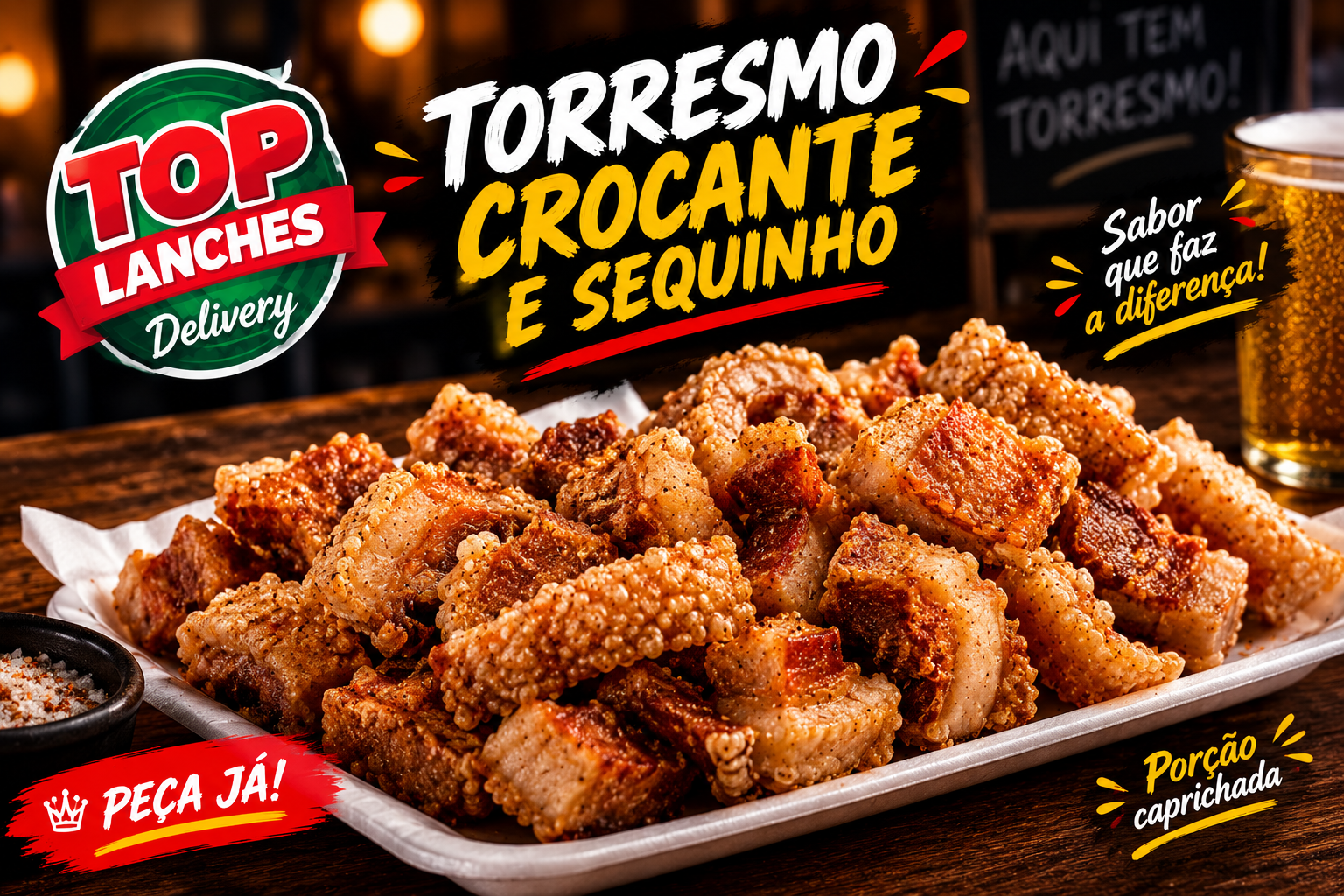 Porção de Torresmo