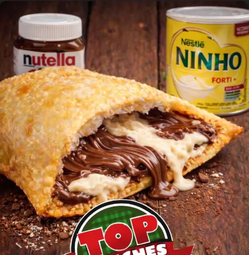Pastel de Nutella com Ninho cremoso