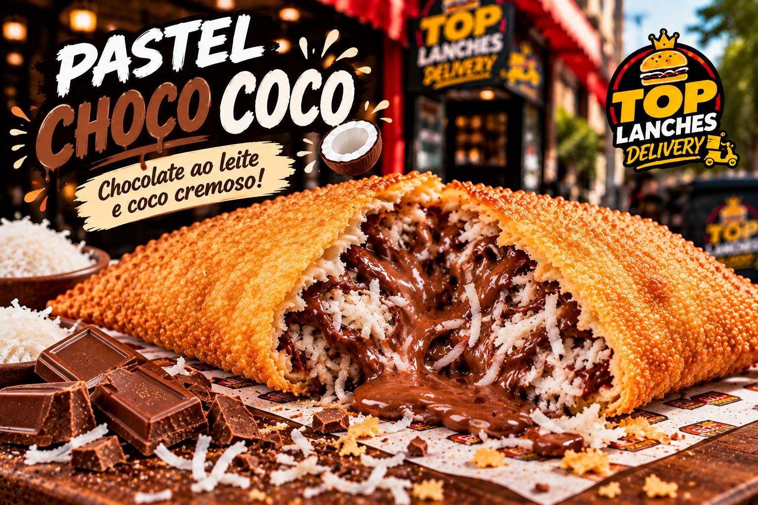 Pastel de Choco coco