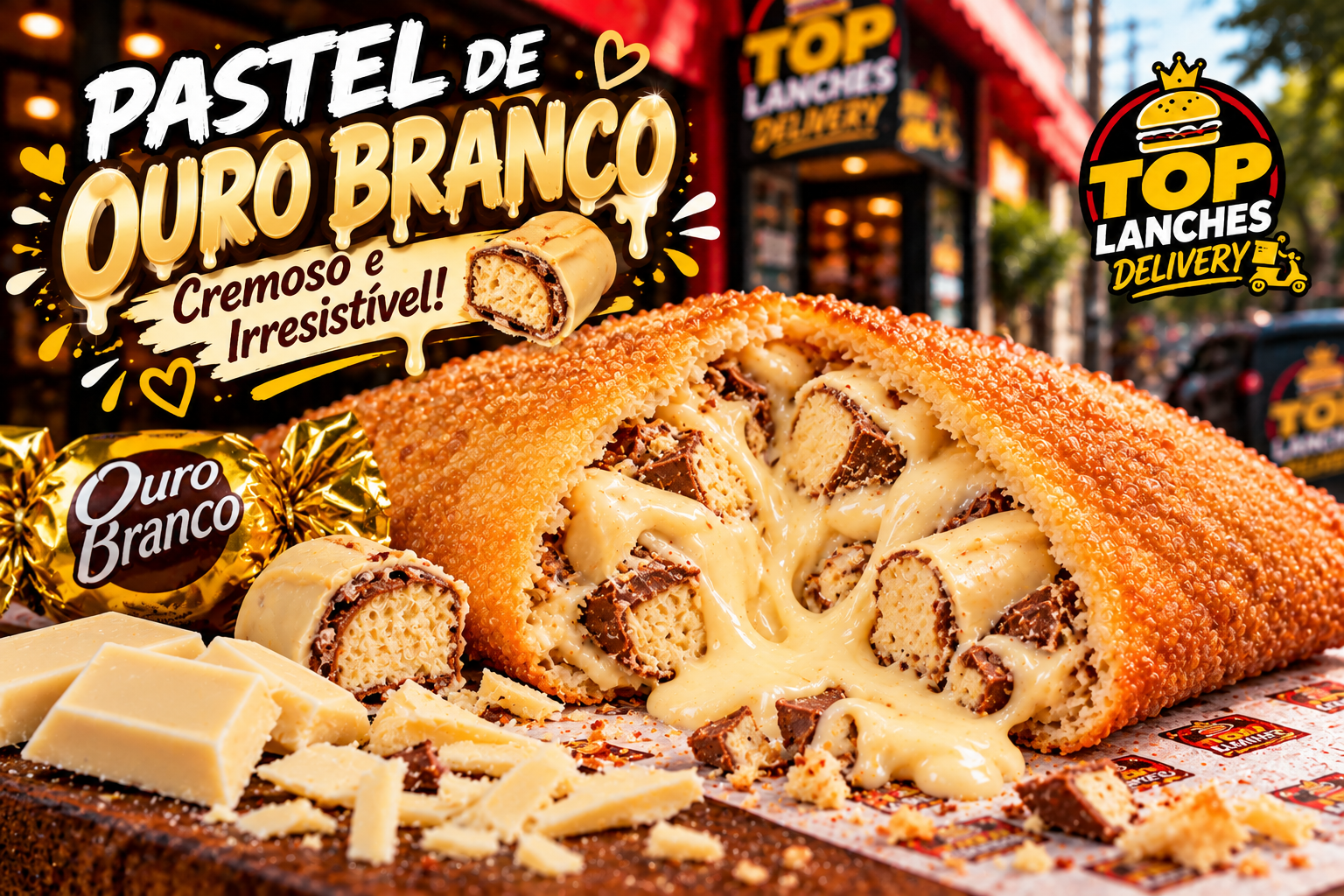 Pastel de Ouro Branco