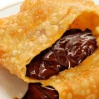 pastel de brigadeiro