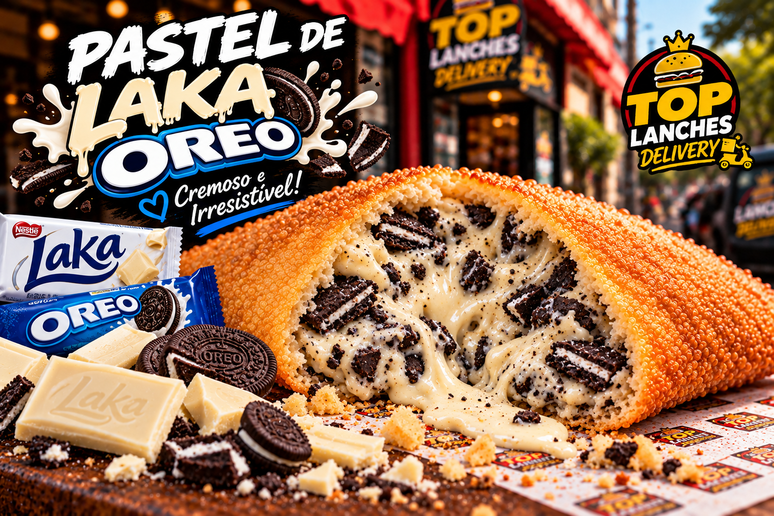 Pastel de Laka Oreo