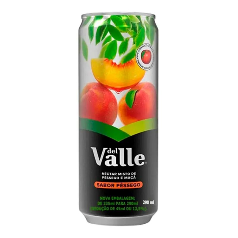 Suco Del Valle Nectar Pêssego Lata 290ml