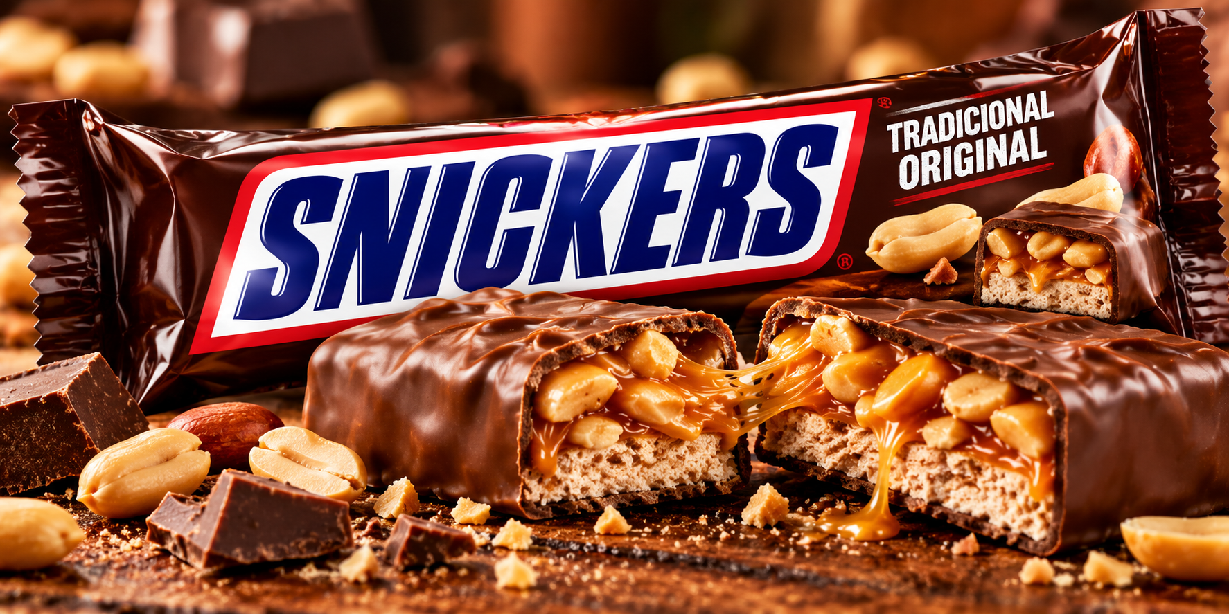 Chocolate Snickers Tradicional Original