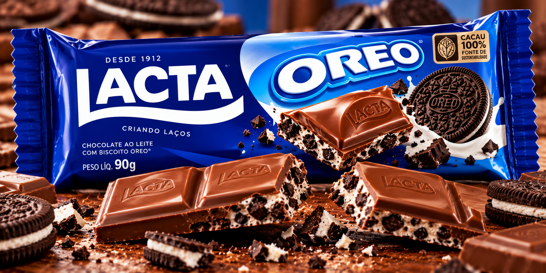 Chocolate Lacta Oreo