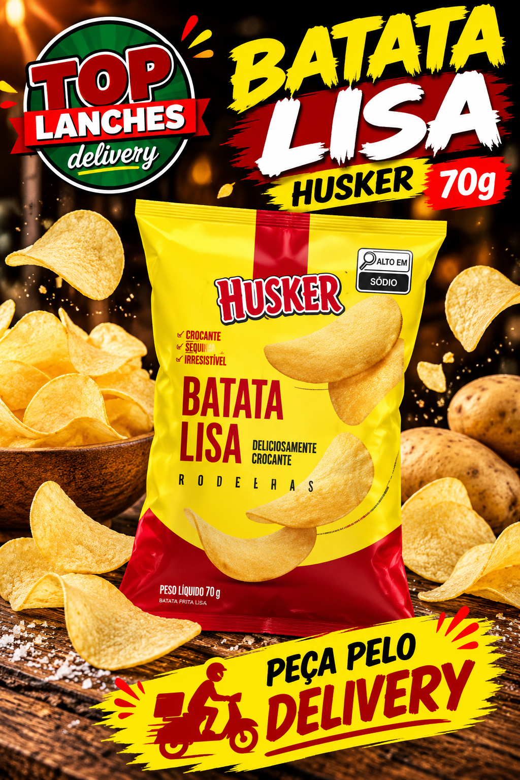 Batata Lisa Husker 70g