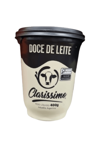 Doce de leite claríssimo 400g