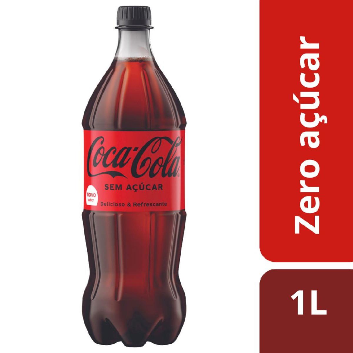 Coca-cola zero 1litro (pet)