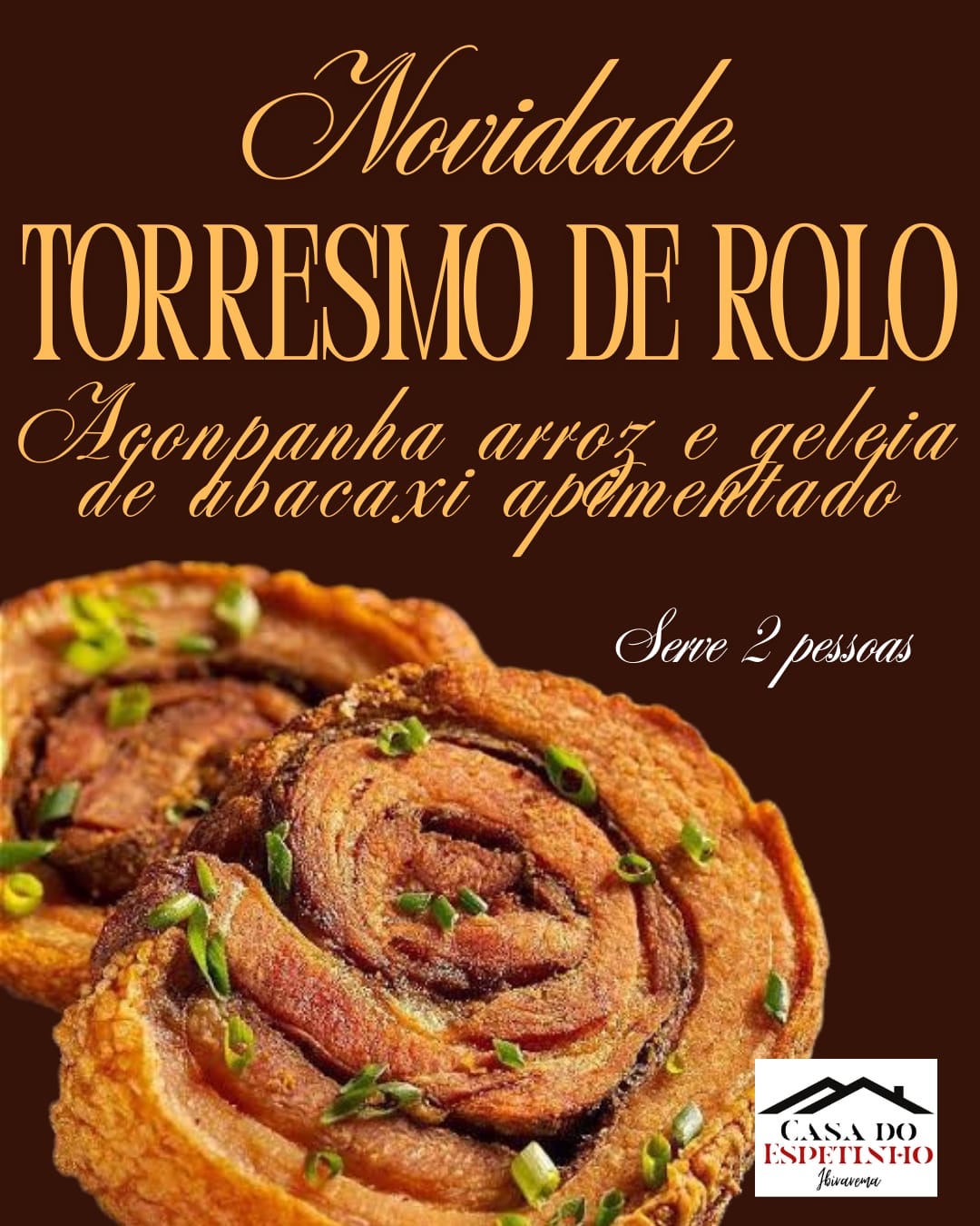 Torresmo de rolo