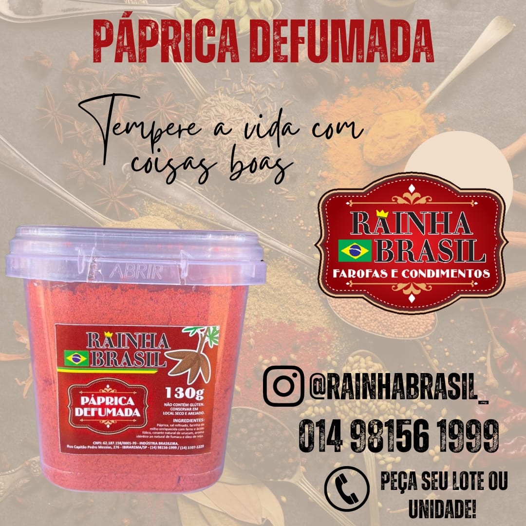 Páprica defumada 130g