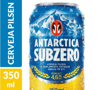 Antarctica Sub Zero Pilsen 350ml Lata