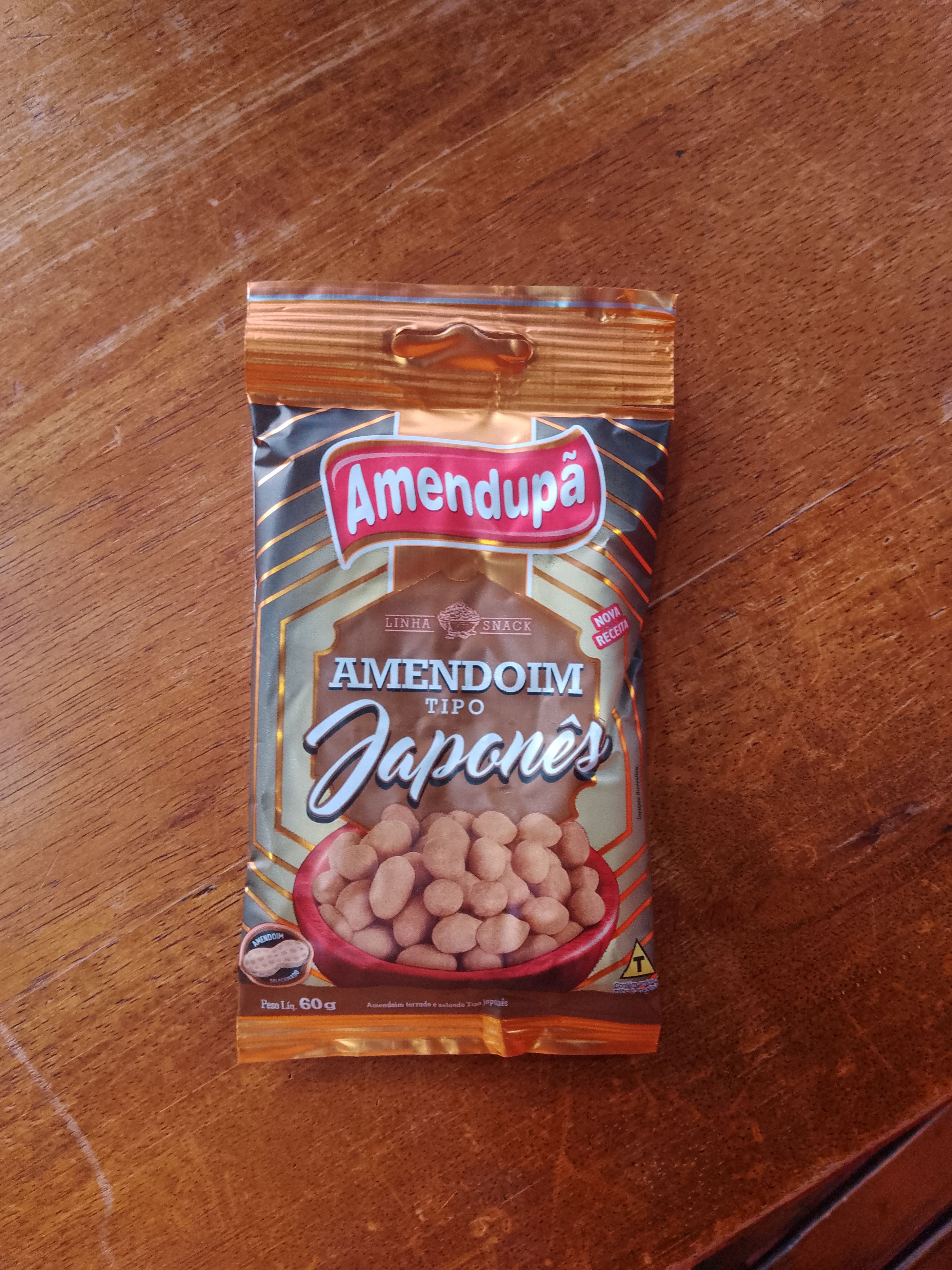 Amendoim tipo japonês