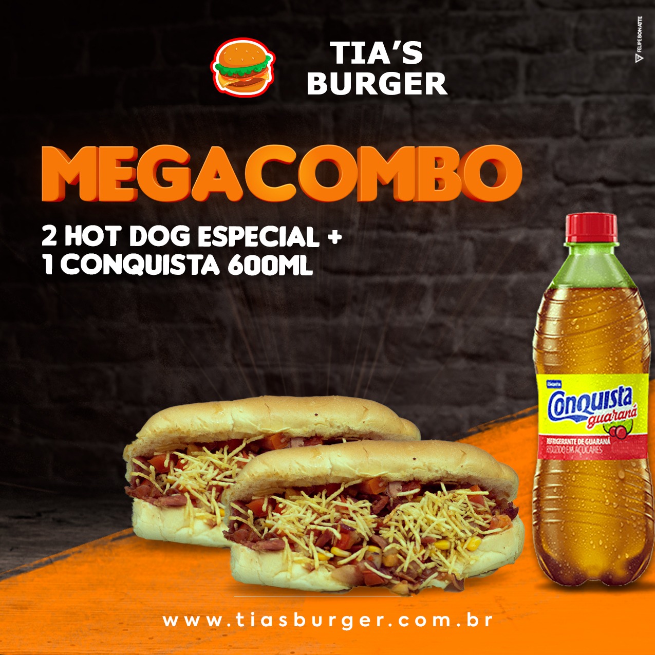 Combo 2 hot especial +1 conquista de 600ml