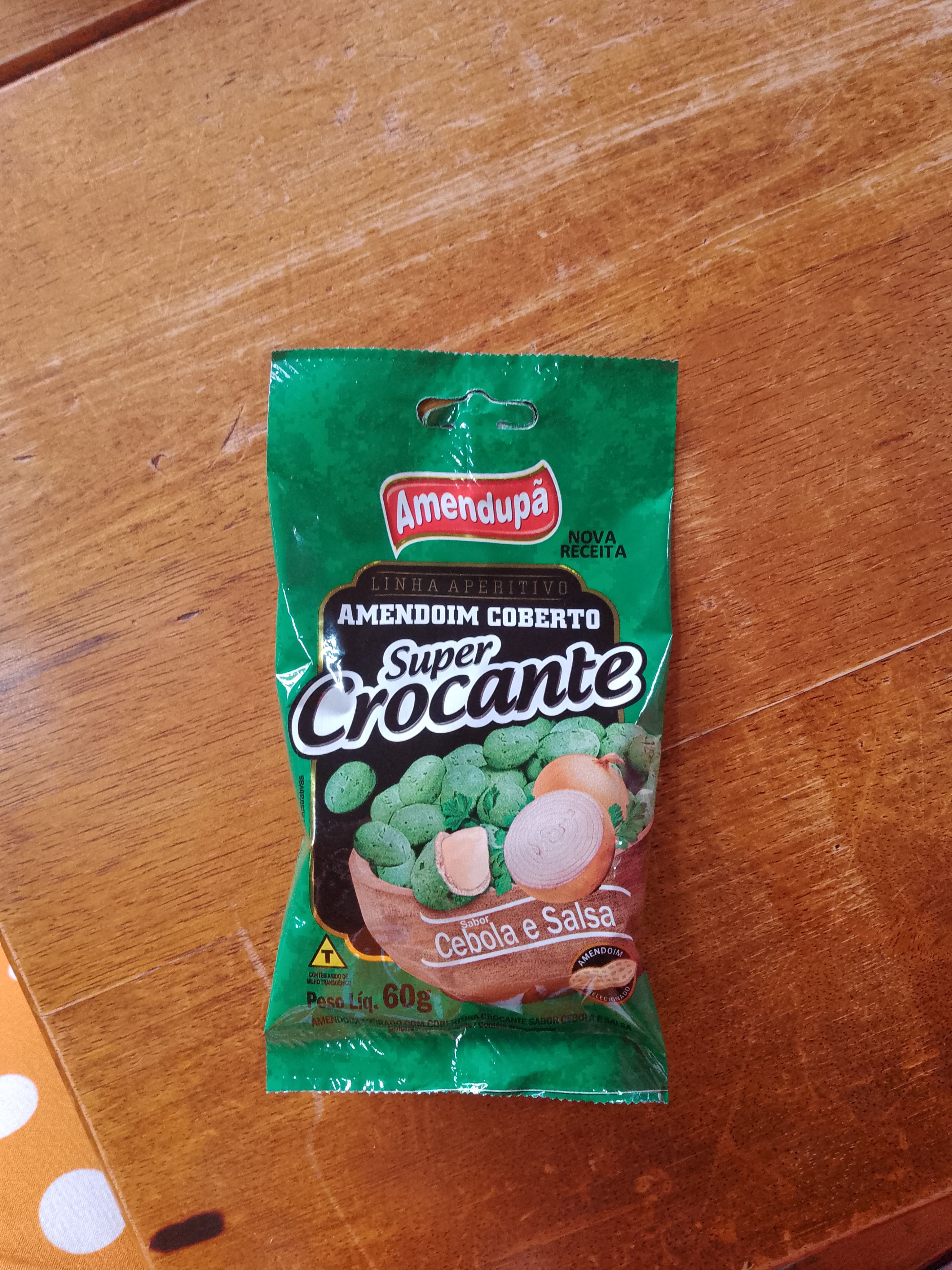 Amendoim cebola e salsa