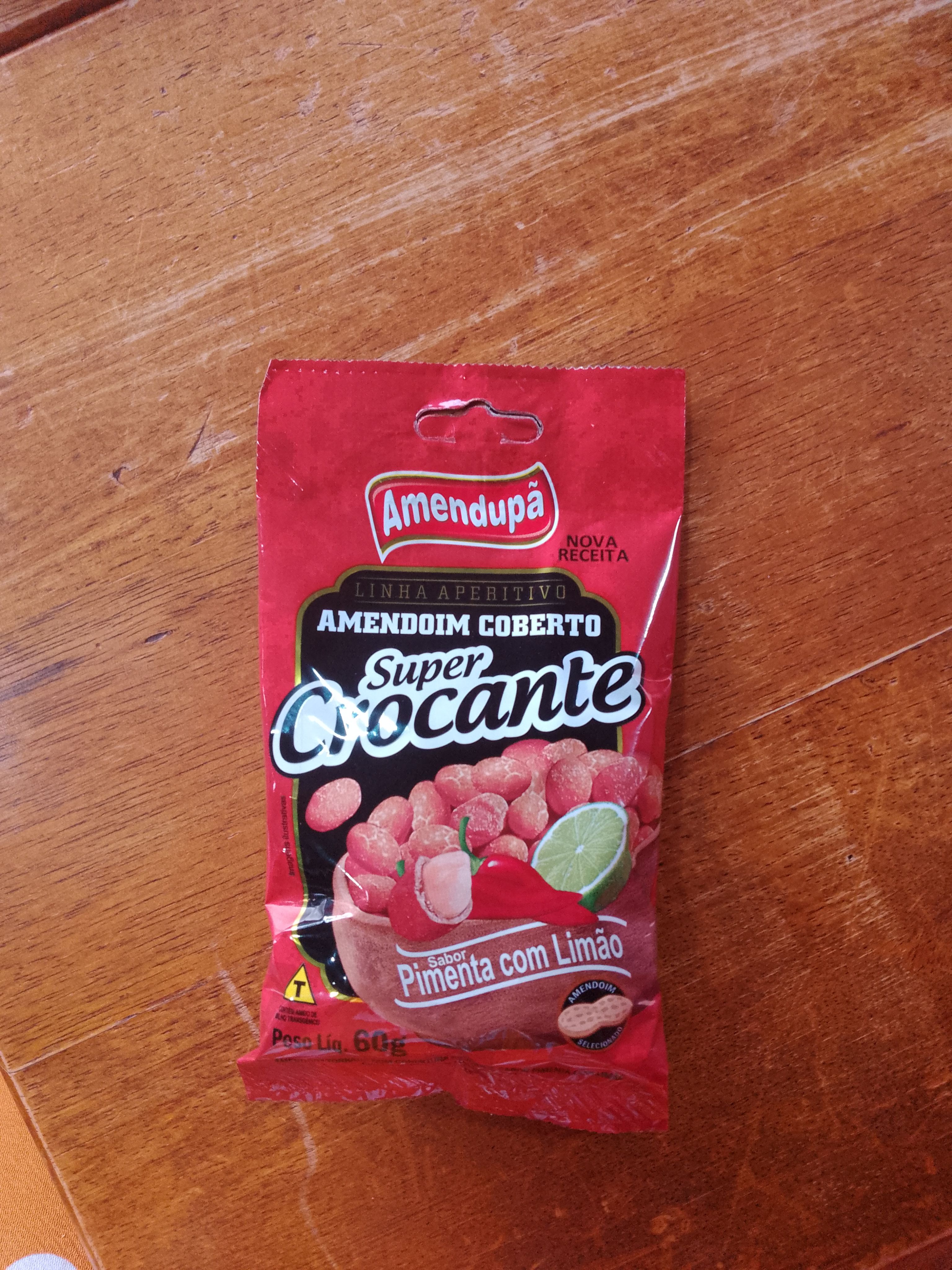 Amendoim pimenta com limão