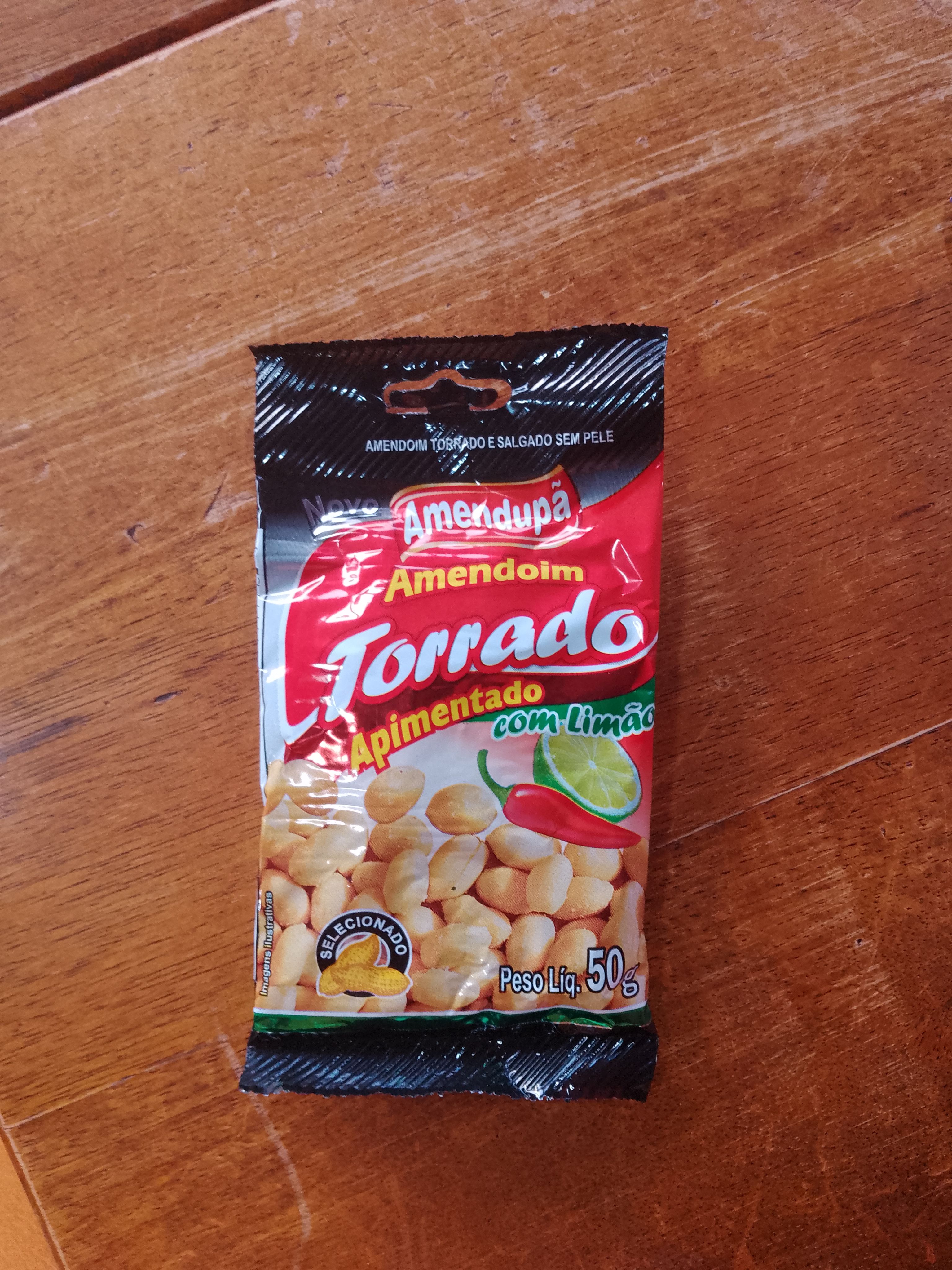 Amendoim apimentado com limão