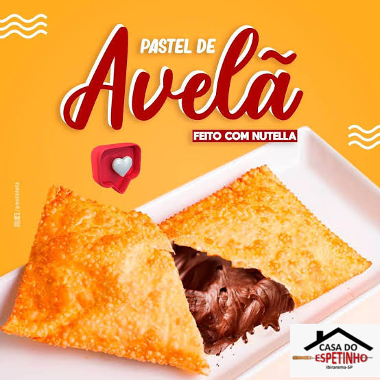 Pastel de avelã c/queijo