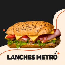 lanche metrô
