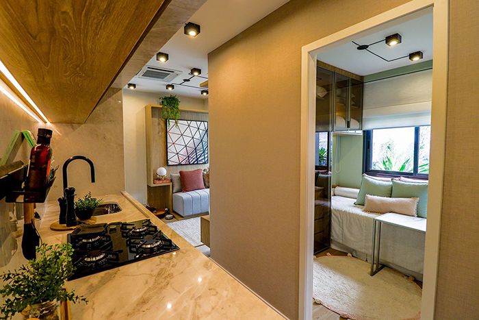Apartamento pronto para morar na Vila Mariana com cozinha e sala integradas