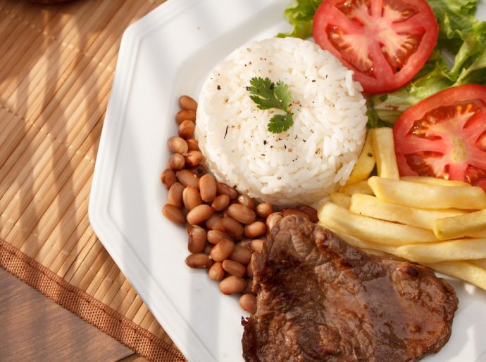 arroz e feijão