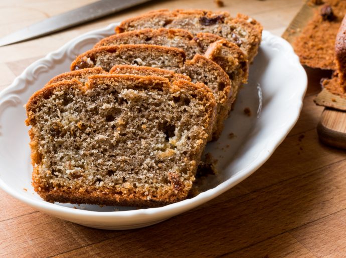 bolo de banana fit