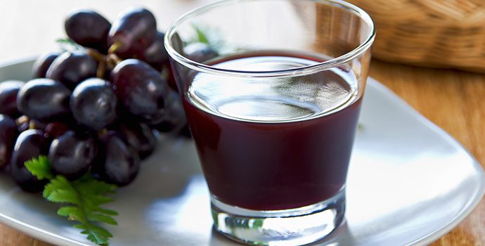 Suco de uva traz benefício para todo o organismo