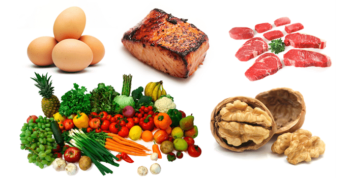 Monte o cardápio adequado