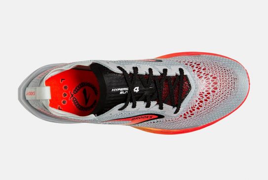 BROOKS Hyperion Max グレー/レッド シューズ26.5cm Hyperion MAX 3 (ハイペリオンマックス3 レッド)