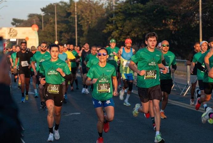 Agibank leva container fitness gratuito à Eco Run Campinas