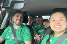 Super Humans une tio com Parkinson e sobrinha na linha de chegada