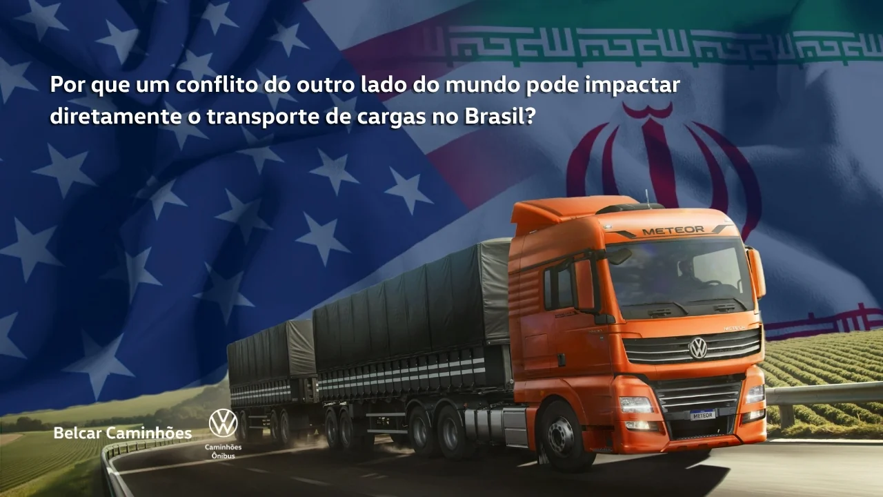 Por que um conflito do outro lado do mundo pode impactar diretamente o transporte de cargas no Brasil?