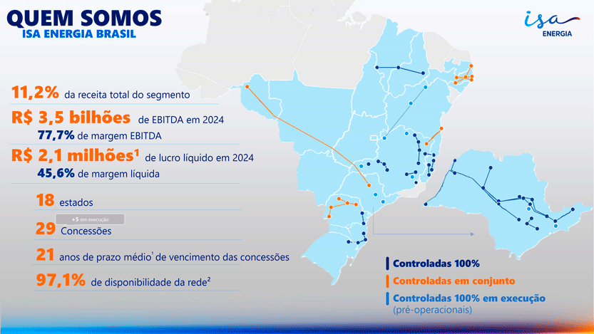 Mapa - Líder em Transmissão