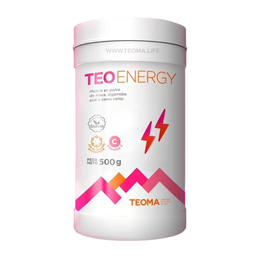 Pote de 500g de Teo Energy