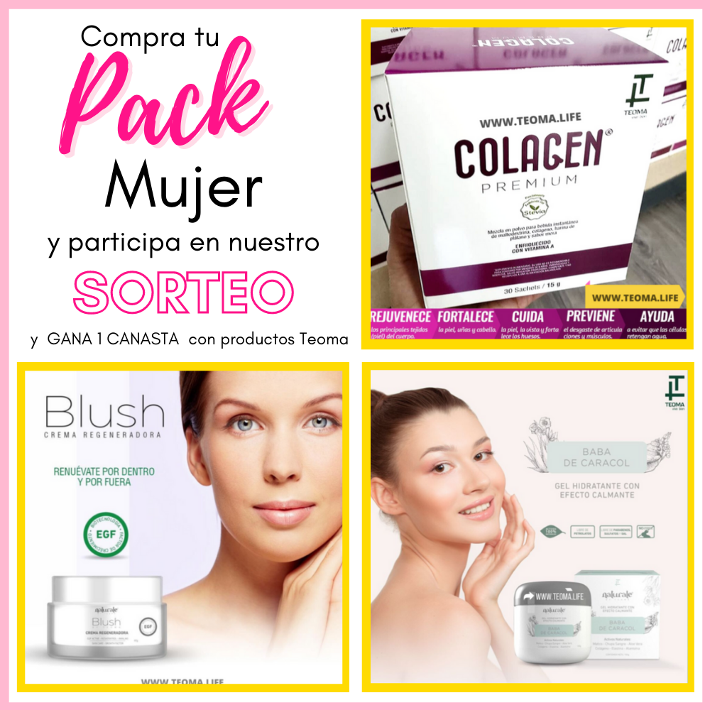 PACK MUJER - Participa del Sorteo de Canastas de Productos