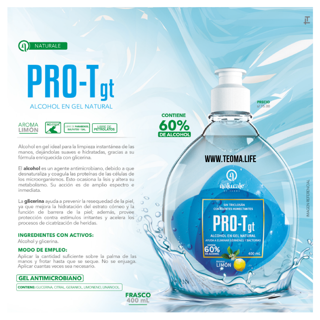 ALCOHOL EN GEL PRO-Tgt - Imagen 2