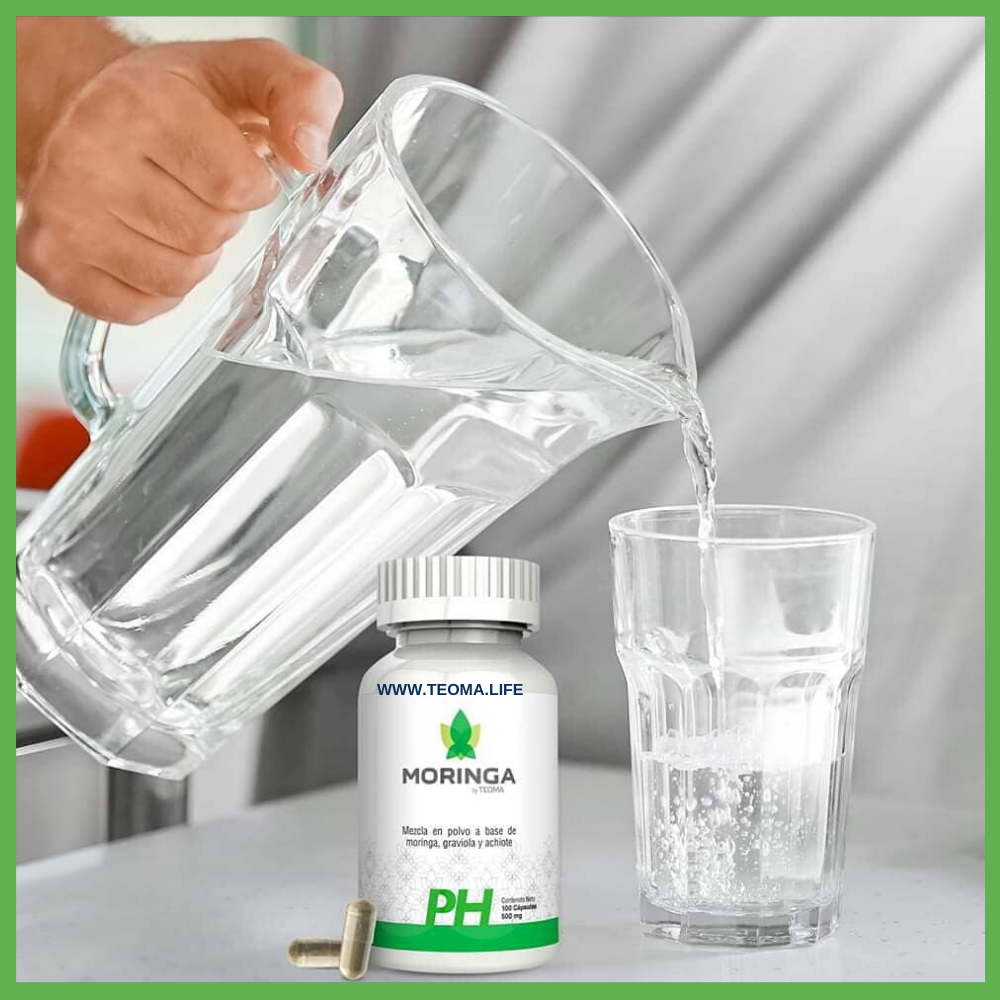 PH MORINGA Frasco de 100 cápsulas