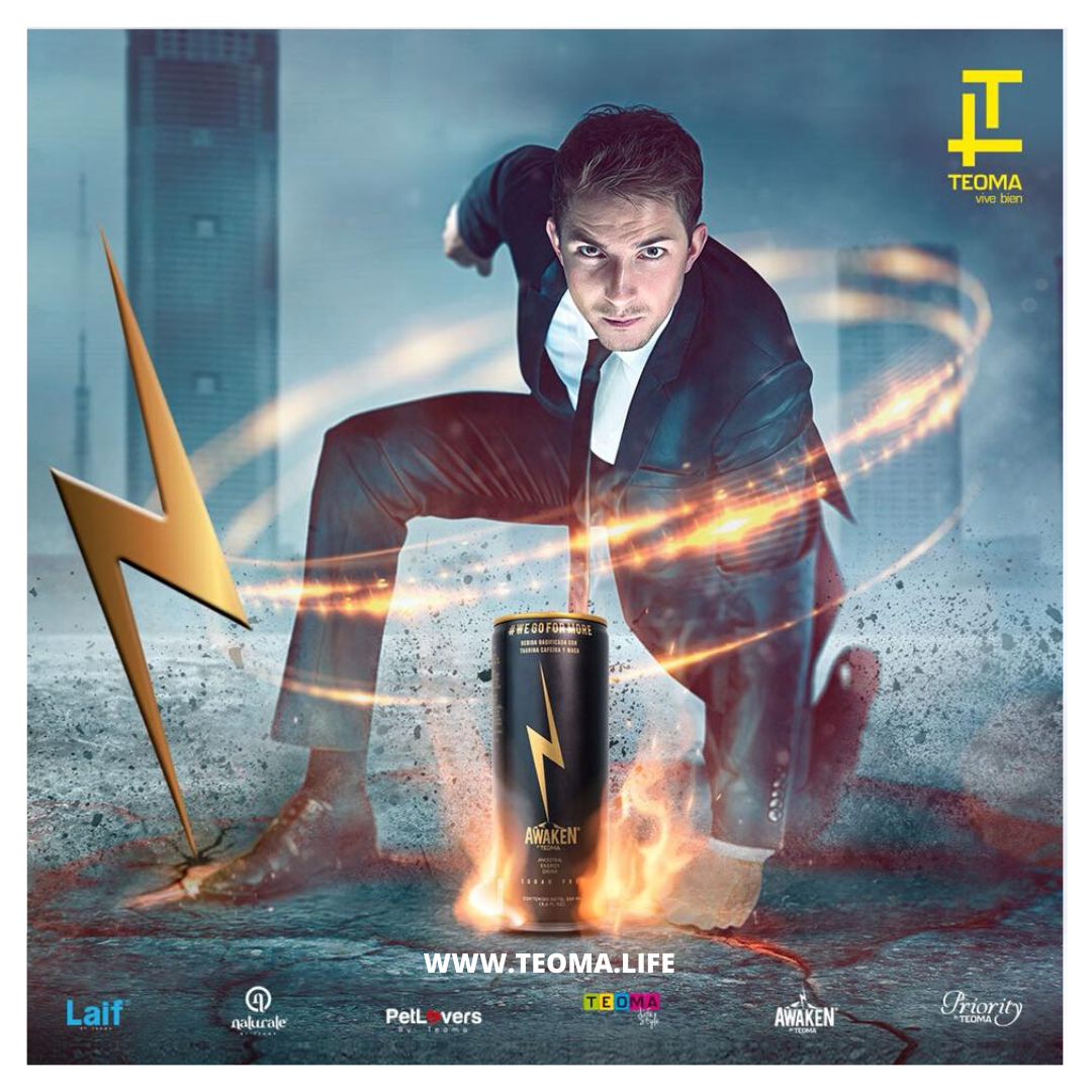 AWAKEN Energy Drink Por 24 latas - Imagen 3