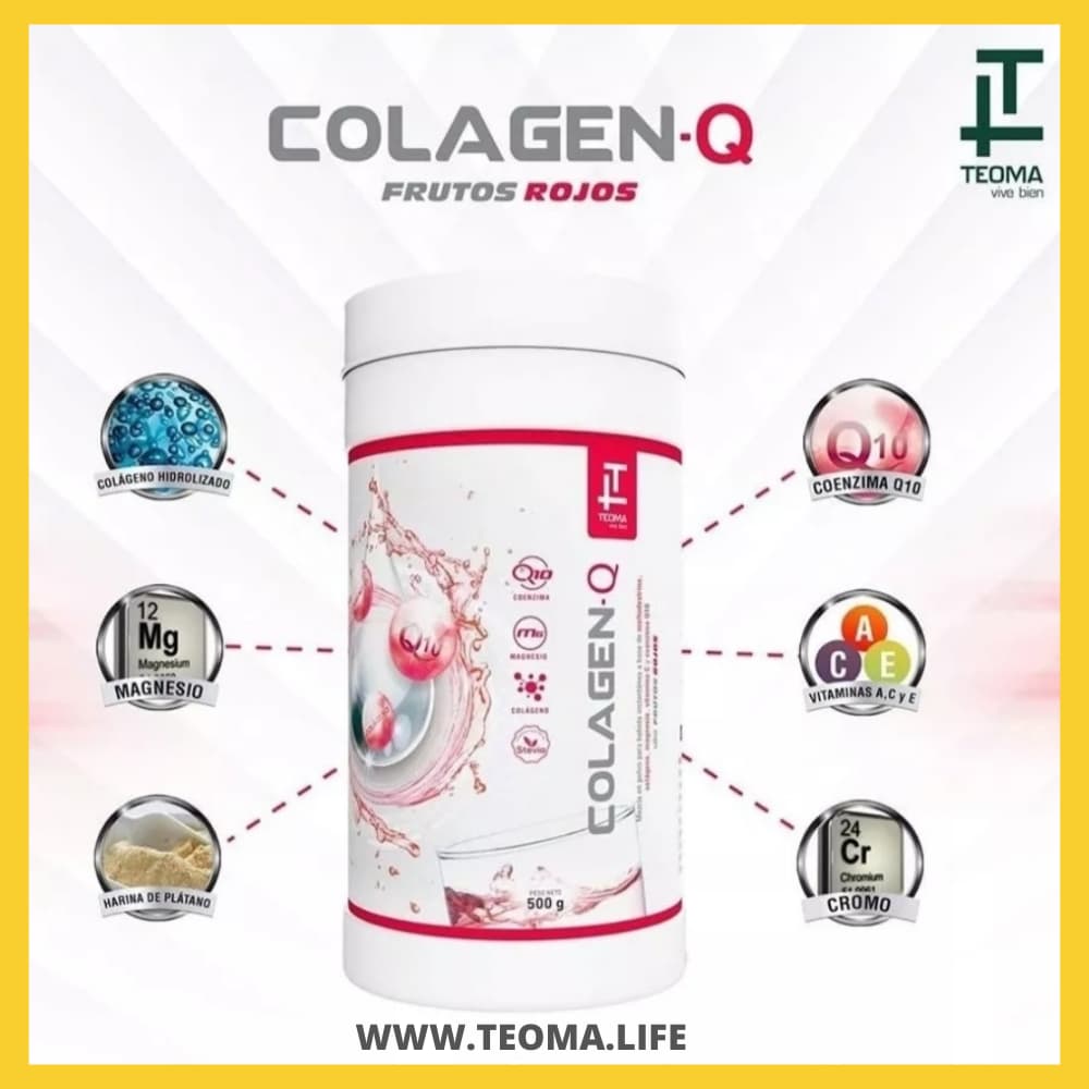 COLÁGENO Q10 Frasco de 500 gramos