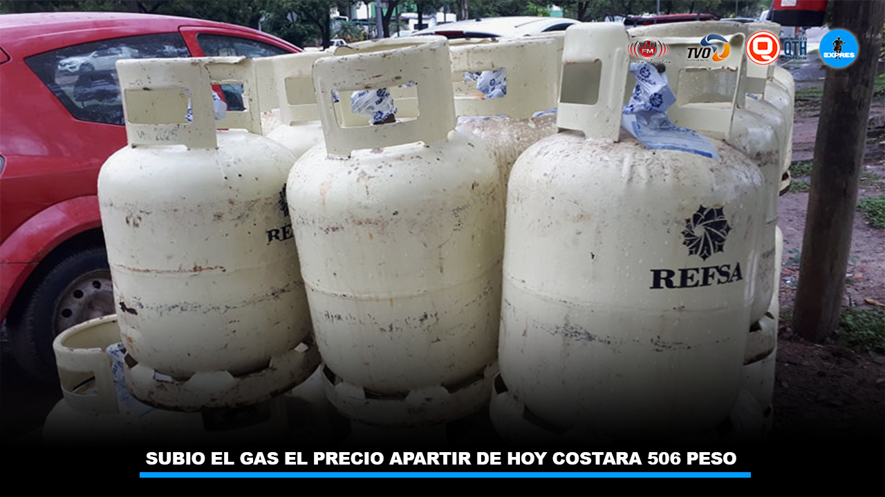El gas costará 506 pesos  / Titulares de Formosa