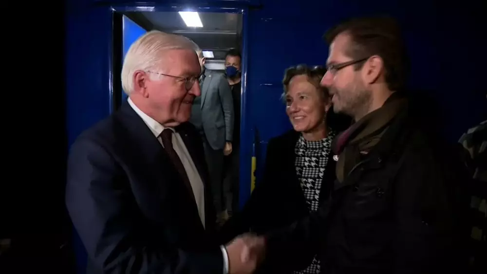 Primera visita de Steinmeier a Ucrania en ocho meses de guerra para reafirmar el apoyo de Alemania