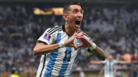 Di María celebró la Copa del Mundo con un nuevo tatuaje