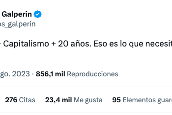 El pedido de Galperin para un próximo gobierno  / Titulares