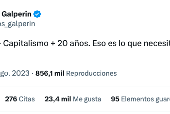 El pedido de Galperin para un próximo gobierno

 / Titulares