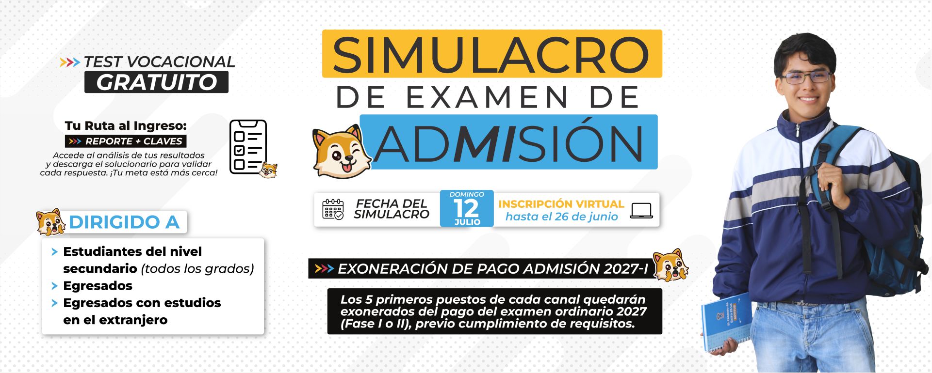 banner inscripciones simulacro 2026