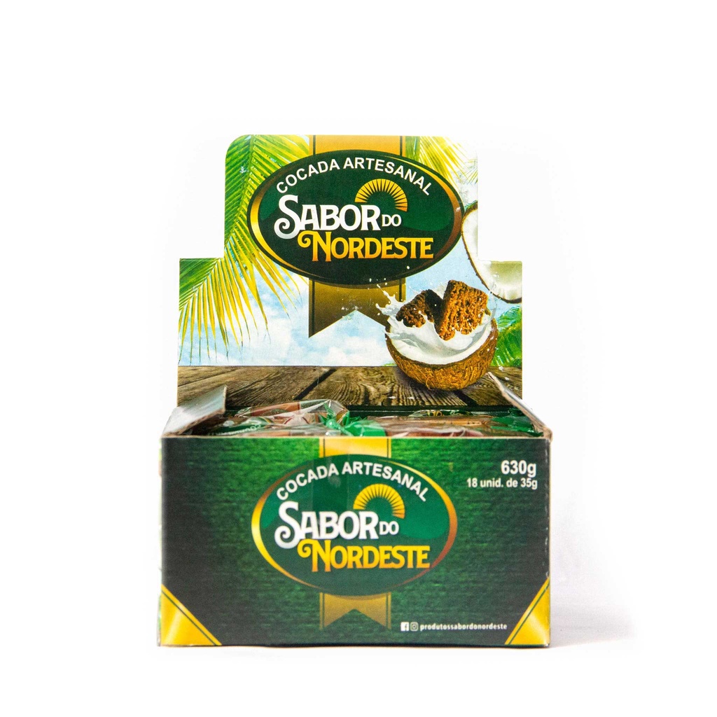 COCADA RECHEADA SABOR DO NORDESTE