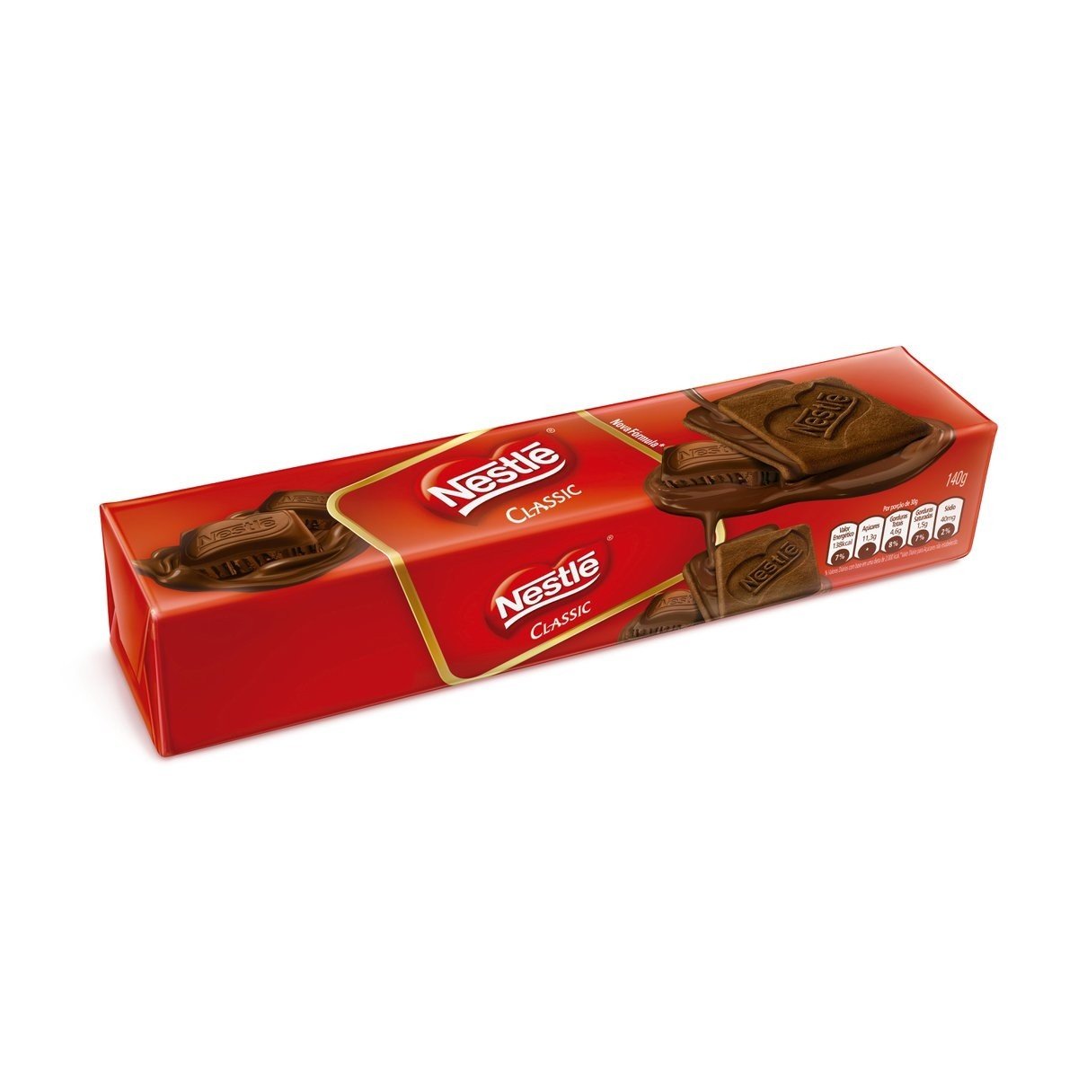 BISCOITO RECHEIO CHOCOLATE CLASSIC PACOTE 140G