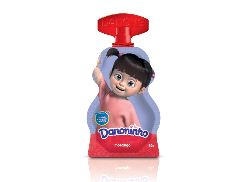 PETIT SUISSE MORANGO DANONINHO PARA LEVAR POUCH 70G