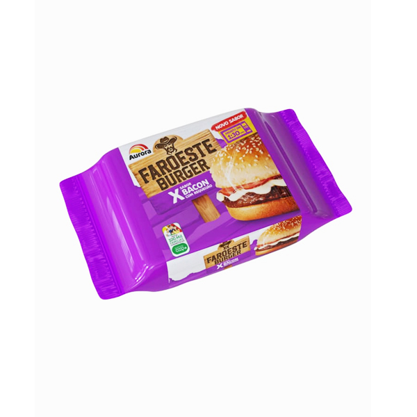 LANCHE AURORA FAROESTE X-BACON 145G7891164026943