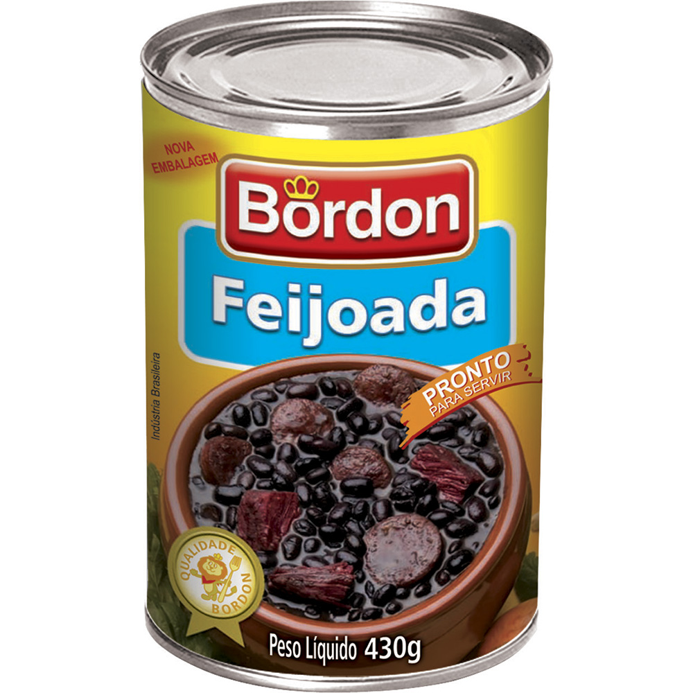 FEIJOADA BORDON 24X 2513 | FEIJOADA BORDON 430 GR